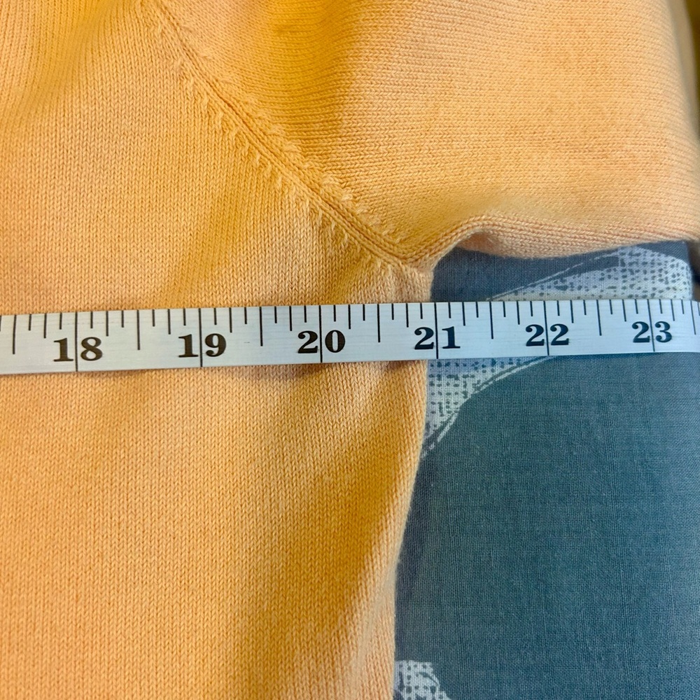 🧡”Lauren Ralph Lauren” Orange Sherbet  Tank Sweater Cardigan Set Size PL 🍑 - Picture 9 of 13